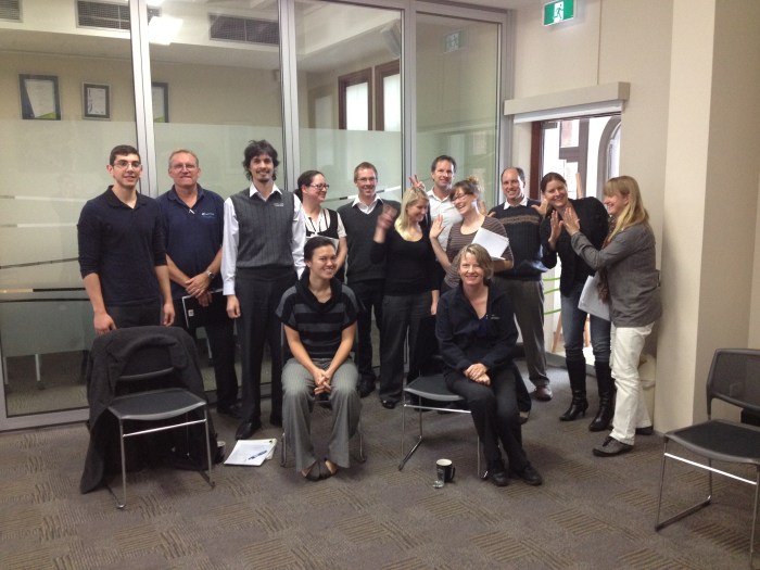 Engineers and hydrologists improve communication skills through theatre