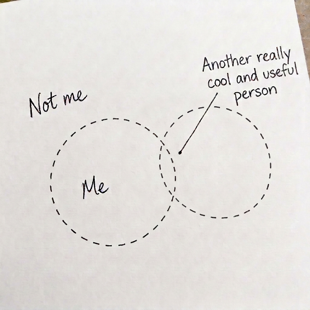 Venn diagram to illustrate a framework by Rachael West